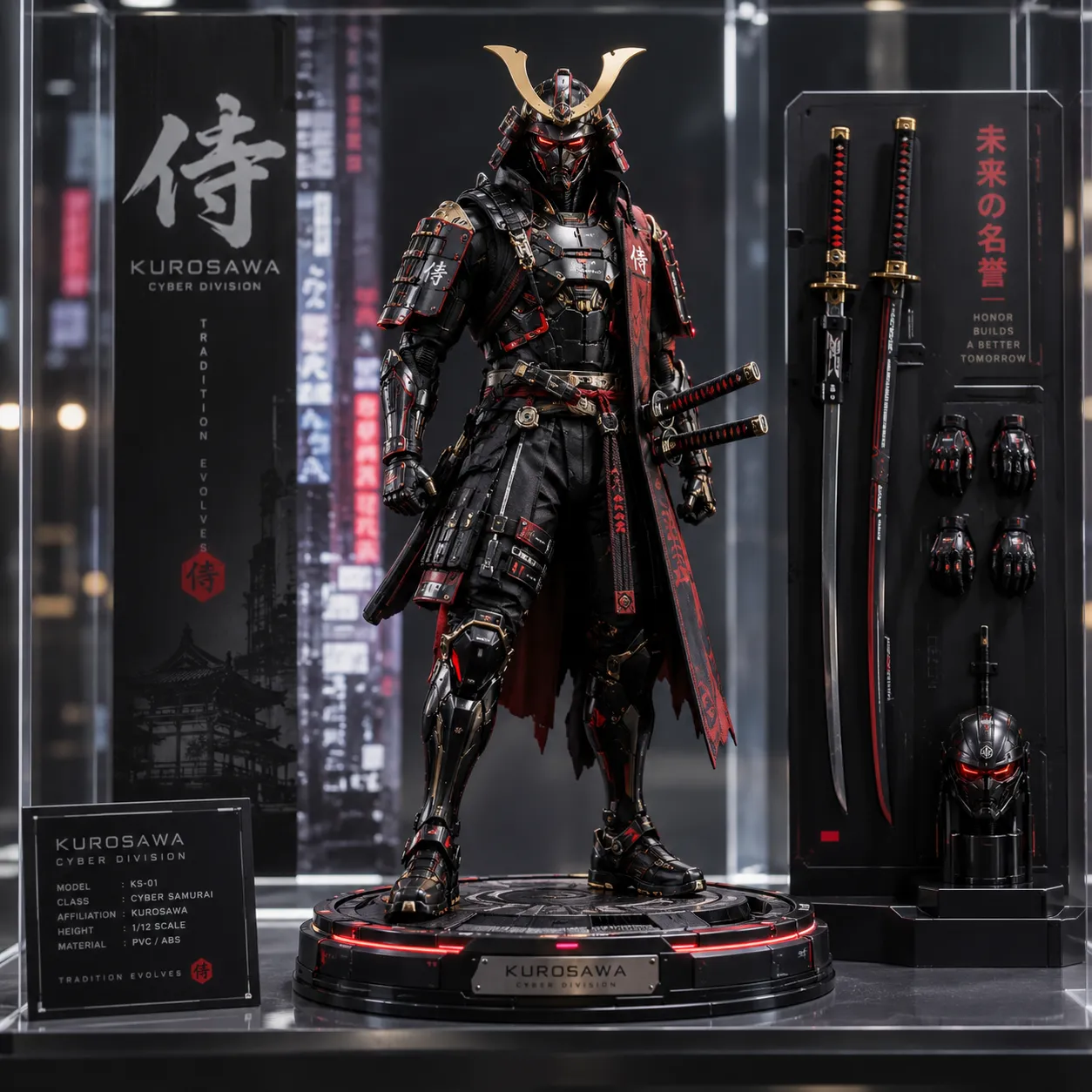 Figurka Cyber Samurai