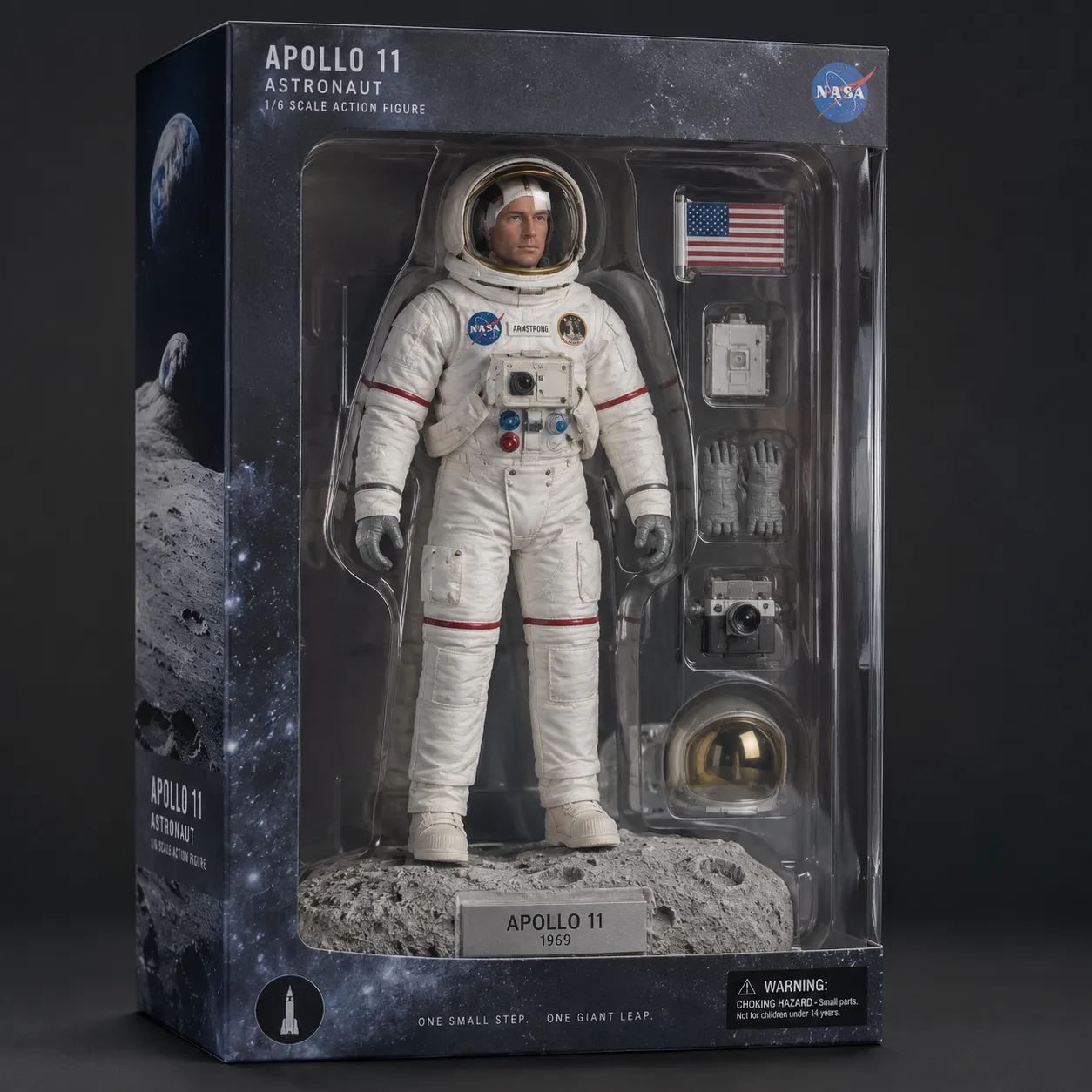 Figurki astronautów